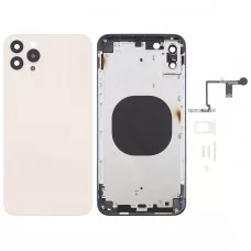 כיסוי אחורי עם חיקוי מראה של iP14 Pro Max לאייפון XS Max (זהב)